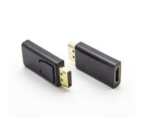 NOLITOY High-definition Interface Adapter Converter Male to Female with Stable Signal Transmission and Plastic and Metal Material for High Definition Video and Image