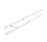 NOLITOY High Precision Navigation Parallel Ruler Acrylic Drafting Tool for Hydrographic Charting and Surveying Professional Measuring Instrument for Ocean Engineering and Research