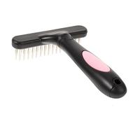 NOLITOY Horse Mane Tail Detangler Brush with Plastic and Steel Material, Smooth Surface Grooming Tool for Pet Hair Removal, Suitable for Dogs and Small Pets