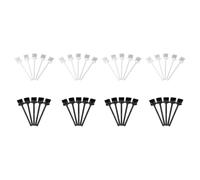 NOLITOY Household Cleaning Brush Set Featuring Simple Design 40pcs with Sturdy Plastic Bristles for Effective Electronic Component for Cleaning Hearing Aids and Coffee Machines