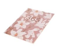 NOLITOY Household Planner Book Floral Monthly Weekly Daily Agenda Notebook Portable Academic Study Organizer Efficient Management Journal Office Supply