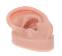 NOLITOY Human Ear Model Simulation Training Fake Ear Mold for Piercing Practice Soft Silicone Material