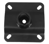 NOLITOY Hydraulic Chair Connector Replacement 130mm X 130mm Heavy Duty Metal Fitting Base Plate Anti-Slip Hairdressing Chair Accessory