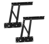 NOLITOY Hydraulic Lift Up Tops Lifting Frame Hardware Spring Hinges for Folding Coffee Table Heavy Duty Construction with Gas Rod Buffer Slow Rise and Drop Mechanism for Home Living Tables