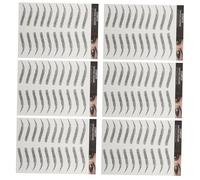 NOLITOY Imitation Eyebrow Tattoos Transfer Stickers Temporary Eyebrow 6 Sheets with 3d Hair-like Effect, Waterproof and Easy to Apply for Makeup and Beauty Bloggers