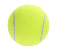 NOLITOY Inflatable Giant Tennis Ball Dog Chew Lightweight Pet Play Ball for Large and Dogs Safe Soft Texture for Teeth Cleaning and Interactive Fun