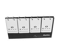 NOLITOY Innovative Music Practice Rhythm Cards with Crossbeat Design and Daily Calendar Feature Portable Note Training Flashcards for Beginners and Advanced Musicians Versatile Music