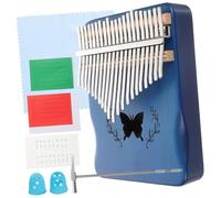 NOLITOY Keys Thumb Piano Kalimba Musical Instrument for Adults Solid Wood Tones Finger Piano with Crisp Sound Ergonomic Arc Design Portable and Advanced Music