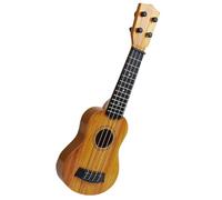 NOLITOY Kids Ukulele Toy for Beginners Toddler Mini Four-string Wooden Musical Instrument Educational Early Learning Music Toy for Children