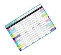 NOLITOY Large Wall Calendar Full Year Planner Writable Hanging Monthly Organizer for Home School Office Family Schedule Tracker Academic Wall Planning Poster