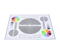NOLITOY Lens Focus Calibration Chart for Cctv Camera Lens Test Image on Paper Material, Versatile Application for Indoor and Longterm Projects