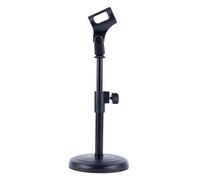NOLITOY Lift Microphone Stand Desktop Metal Mic Bracket Adjustable Mic Support for Podcasting and Live Streaming