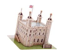 NOLITOY London Tower Building Puzzle for Adults Educational Paper Model Material DIY Puzzle for Spatial Imagination and Hand Eye Coordination Development