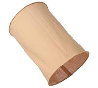 NOLITOY Long Cloth Lamp Shade Khaki Drum Lampshade for Chandelier Table Lamp Home Decor Warm Atmosphere Easy Installation