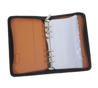 NOLITOY Loose-Leaf Pill Storage Bag with Zipper Pouches Reusable PU Travel Medication Organizer for Supplements and Small Essentials Lightweight Compact Case for Outdoor and Daily Use