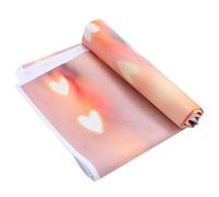 NOLITOY Love Pattern Backdrop Valentine's Day Photography Background Cloth Romantic Valentine's Day Decorative Vinyl Window Curtain Dorm Decoration Wedding Living Room Khaki