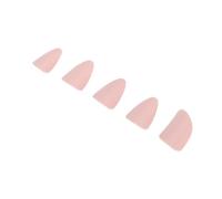 NOLITOY Lute Nails Fingertip Protector 5pcs Large Nylon Covers for Professional Adult Lute Practice and Playing, Pink Color Suitable for Guzheng Accessories