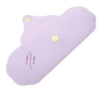 NOLITOY Makeup Brush Bag Silicone Portable for Travel Vacation Makeup Brush Storage Case Organize Cosmetics Tools