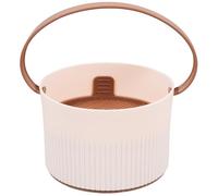NOLITOY Makeup Brush Cleaning Bowl Silicone Tool for Removal of Makeup Residue Portable and Stylish Design for Eye Shadow and Blusher Brushes Cleaning