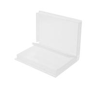 NOLITOY Manicure Drill Bits Holder Storage Case 20-slot Compact Portable Nail Bit Organizer Dustproof Storage Box for Professional Nail Techs