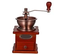 NOLITOY Manual Coffee Bean Grinder Hand Crank Classic Grain Mill for Coffee Beans and Grains Compact Portable for Home Office Travel