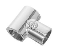 NOLITOY Marine Fittings Hardware of Boat Marine Railing Pipe Connector Handrail Tee for Boats Metal