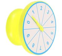 NOLITOY Math Turntable Teaching Number Wheel Prop for Classroom Game Board Interactive Learning Tool for Probability and Educational Activities