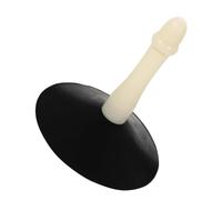 NOLITOY Medium Ceramic Art Suction Cup Pottery Tool Rubber Glazing Plate for DIY Ware Glaze Dipping Plastic Rubber Material Compact and Portable Accessory for Ceramic Glazing