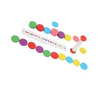 NOLITOY Memory Disc Toy for Boy Girl Wooden Classification Chips for Matching and Sorting Toddlers Early Learning Fun