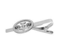NOLITOY Men's Stainless Steel Tie Clip Balanced Scale of Justice Design Polished Edges for Tie Stability Fashionable Necktie Holder Gift for Lawyers Judges for Formal Business and Special