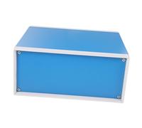NOLITOY Metal Electrical Junction Box Metal Enclosure Case with Screws for Communication Terminals Signal Devices and Electronic Projects Weather-resistant Wiring Box for Airports and
