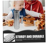 NOLITOY Metal Guiro Shaker Instrument for Durable Metal Percussion Educational Musical Plaything to Develop Creativity and Listening Skills Music Training Gift