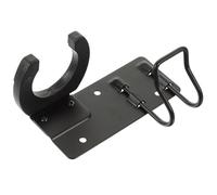NOLITOY Mic Wall Hook Iron Holder with Single Hook and Cable Hanger for Studio and Wireless Microphone Storage