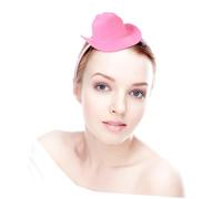 NOLITOY Mini Cowboy Hat Headband for Cute Cowgirl Headband with Elastic Polyester Decorative Western Party Accessory for Costume Dress Up Carnival and Fun Events