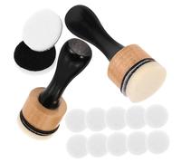 NOLITOY Mini Round Ink Pad Sponge Blending Tool for Card Making and Distress Ink Crafting Soft Comfortable Sponge Pads Compact Portable Art Supplies Refill