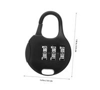 NOLITOY Mini Zinc Alloy Digital Password Lock Portable Combination Lock for Travel Bags Backpacks and Suitcases Resettable Code for Briefcase Protection and Daily Use