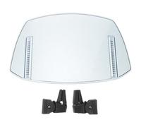 NOLITOY Motorbike Windshield Wind Deflector Replacement Compatible with Popular Motorcycle Brands Blue Front Screen for Motorcycle and Electric Scooter