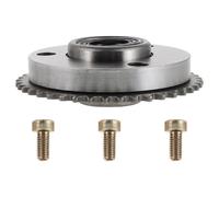 NOLITOY Motorcycle Clutch Assembly Replacement Kit for 70cc-110cc Dirt Pit Bikes Heavy Duty Automatic Clutch Hub with Large Screw Hardware Compatible with Off-road Motorbikes