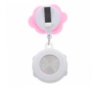 NOLITOY Multi-Function Digital Nursing Watch Retractable Clip Alarm Clock Luminous Display for Medical Professionals Silicone Fob Timepiece for Men and Women