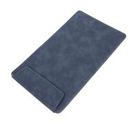 NOLITOY Multi Function Leather Menu Holder Clipboard Blue Writing Board for Office Restaurant Conference Document Organization and Note Taking