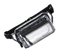 NOLITOY Multi-Function PVC Waist Pouch Unisex Fanny Pack with Simple Design for Gym Workout and Outdoor Adventures, Portable Sports Waist Bag Accommodating Daily Necessities