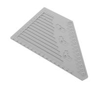 NOLITOY Multifunctional Building Blocks Measuring Ruler Tool for Precise Assembly Plastic Construction Ruler with Exact Dimensions for Stable Block Building and Versatile Use in