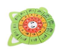 NOLITOY Music Theory Learning Tool with Circle of Fifths Puzzle and Piano Notes Flashcards for Beginners Rhythm Training Cards for Music Education