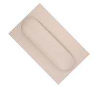 NOLITOY Nail Art Hand Cushion and Arm Rest Set 2pcs Non-slip Manicure Hand Pad and Table Mat for Professional Nail Technicians and Salon Use in Milk Coffee Color