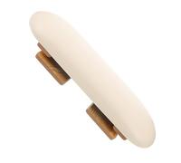 NOLITOY Nail Art Hand Rest Cushion Folding Adjustable Height Manicure Wrist Pillow for Nail Salon Medium Size Cream Yellow