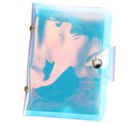 NOLITOY Nail Stamping Plate Storage Bag for Storing and Organising with 20 Card Slots Protective Space Organiser Pet Material for Nail Art Stamping Plates