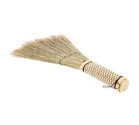 NOLITOY Natural Corn Whisk Hand Broom Small Portable Hand Brush for Bedroom Table Cleaning Wear Resistant Mini Duster for Dust and Dirt Removal Carpets and Sofas