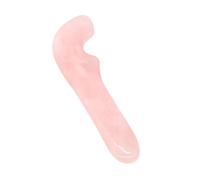 NOLITOY Natural Pink Jade Crystal Gua Sha Scraping Board for Facial and Body Massage Spoon-Shaped Spa Tool for Muscle Relaxation and Therapy