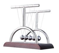 NOLITOY Newton Cradle Square Desktop Dynamics Experiment Tool Home Decor Model for Education and Office Relaxation Science Gadget for Adults