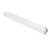 NOLITOY Non-Stick Glass Dough Roller Pin Transparent French Rolling Pin for Baking Fondant Clay Pastry Pizza Cookie with Ergonomic Grip and Heavy-Duty Tool